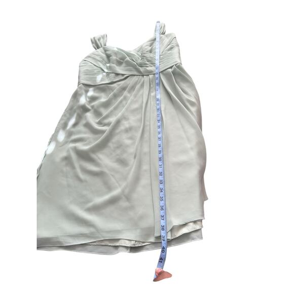 Sorella Vita Dress Green Bridesmaid Formal Chiffon Sleeveless Dress Size 18 - Picture 11 of 11